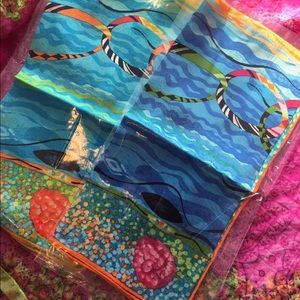 louis feraud silk scarf vintage